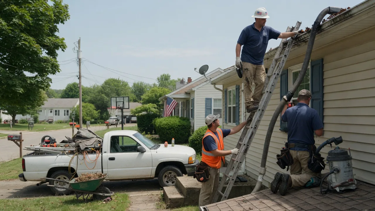 Gutter Installation in Derma, MS near me